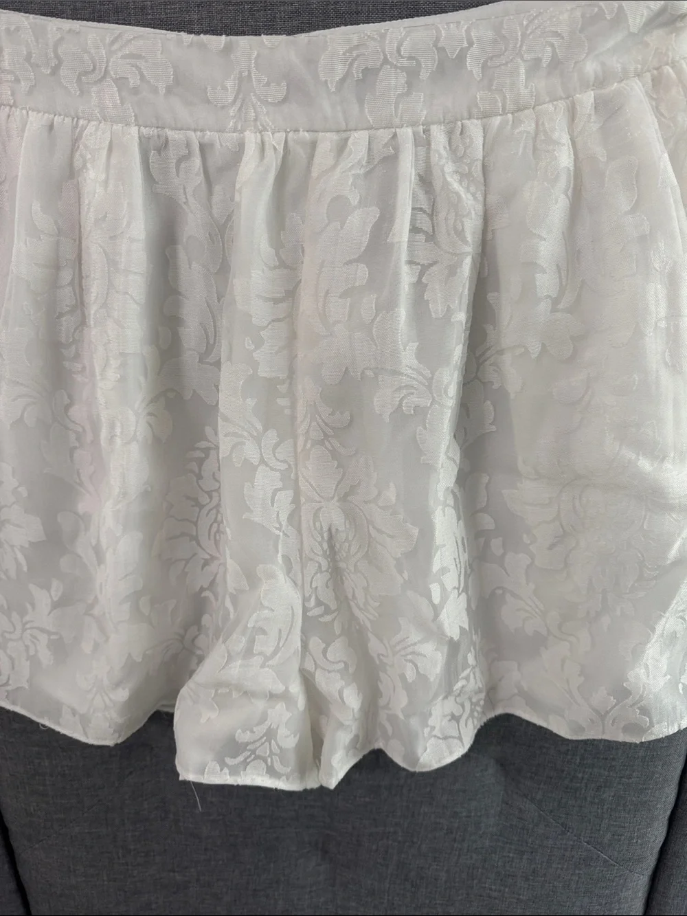 DO+BE white jacquard